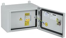 Ящик с понижающим трансформатором ЯТП IEK 220/12В 0,25кВа IP54 картинка